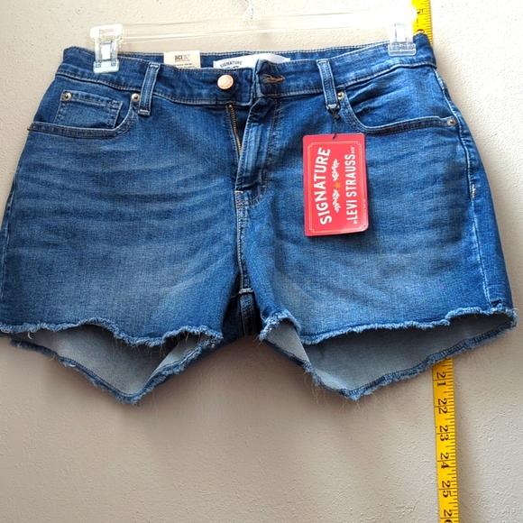 Signature by Levi Strauss Pants - Levi Strauss high rise shorts